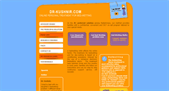 Desktop Screenshot of dr-kushnir.com
