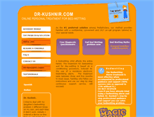 Tablet Screenshot of dr-kushnir.com